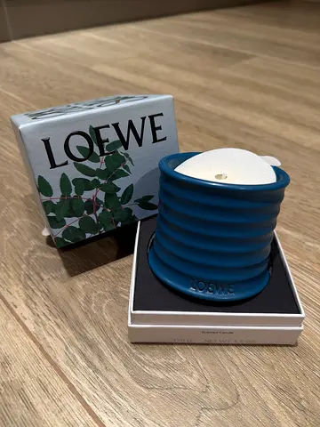 LOEWE Scented Candle / Blue (Unused)