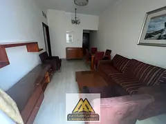 Annual Rent – Fully furnished one-bedroom apartment in Al Jurf 2, featuring a large balcony, inter