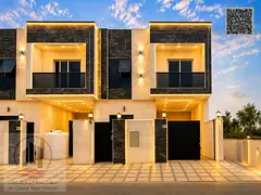 Villa for sale in Ajman, Al Helio area, including registration. 4 master bedrooms, majlis, living ro
