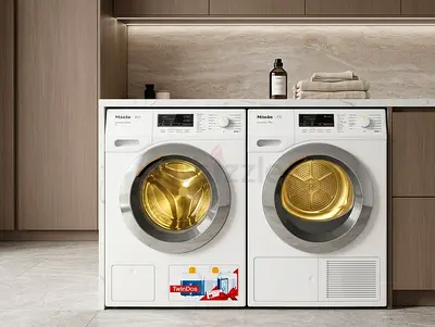 Miele TwinDos 9kg Washing Machine 9kg Dryer – Premium German Laundry Set