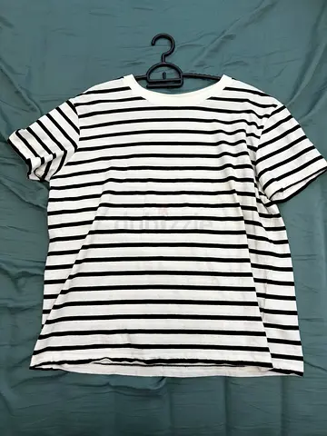 HM black and white Shirt
