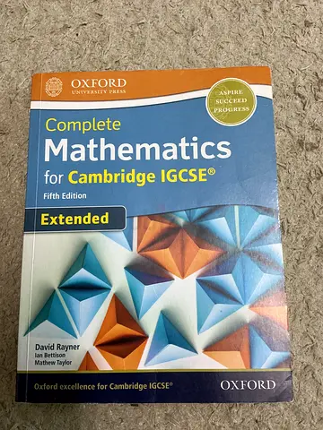 Maths IGCSE Textbook