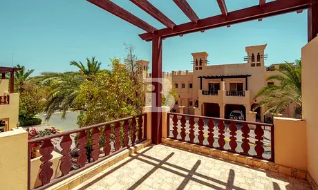Elegant 4BR TH | Lagoon View | Al Hamra Village