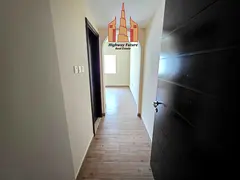 12 cheques payment Luxury 1bhk apartments with balcony 2bathroom wardrobe parking close Muwaileh par