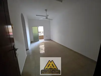 Large space | One bedroom and living room in Al Rumaila 1 – Ajman Corniche | 2 balconies | Without air conditioning | Prime location