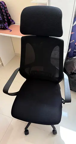 Office table and chair