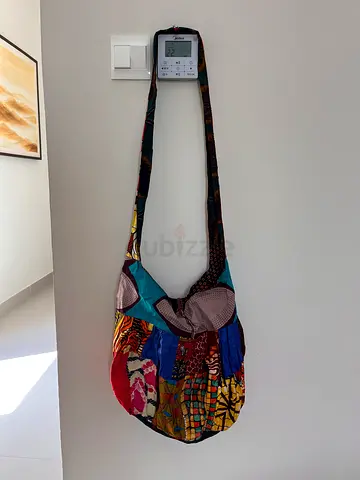 Modern boho cotton womens handbag