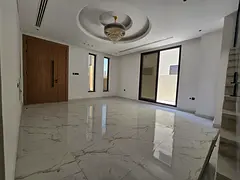 A brand-new villa is available for annual rent in Al Bahia, Ajman, featuring high-quality personal f