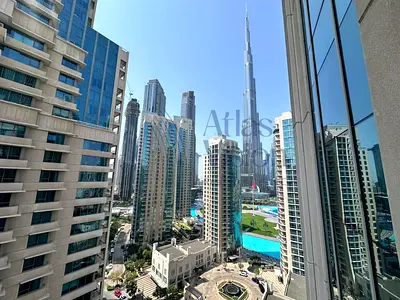 Spacious 1BR | Burj Khalifa View | Vacant & Ready to Move In