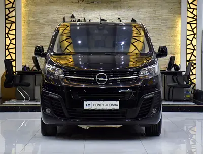 AED 1,088 EMi at 0% DP | DIESEL ( ديزل ) Opel Zafira Life ( 2023 Model ) in Black Color GCC Specs