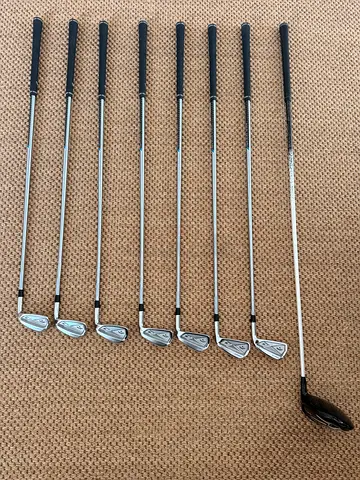 8-Piece Golf Club Set with Driver and Irons - Good Condition