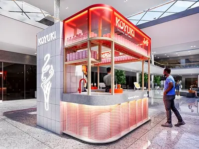 Ice Cream Kiosk Dubai | Custom Design, Build  Fit-Out