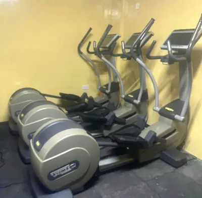 Used Technogym Elliptical Cross Trainers - Set of 4
