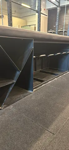 Sturdy Gym Storage Bench for Exercise Equipment