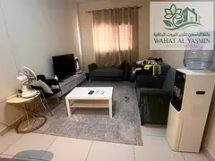 2 rooms and 2 halls / fully furnished / good space / new furnishings / Al Nahda / Sharjah
