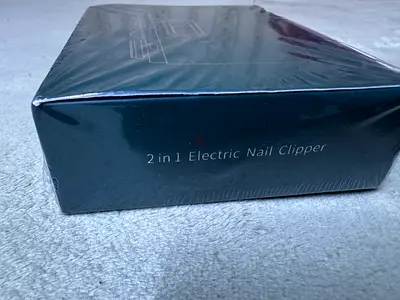 New 2 in 1 Electric Nail Clipper