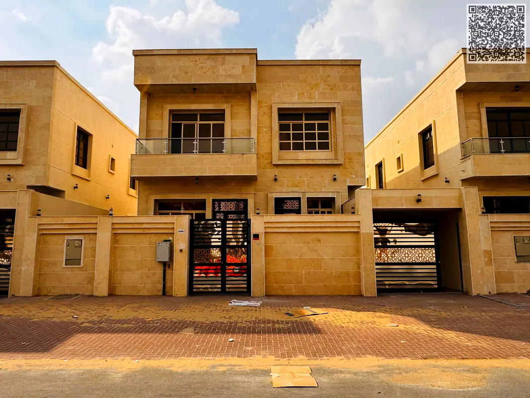 Twins villas for rent _A Yasmeen Ajman each villa 5 Masters bed rooms