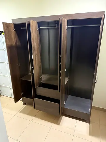 3 Door Wardrobe - Never Used In Perfect Condition