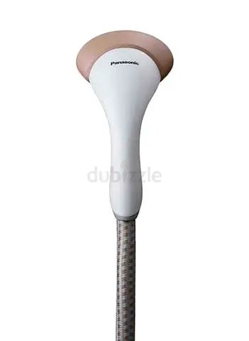 Panasonic Handheld Garment Steamer - Compact Clothes Steamer (White/Pink)