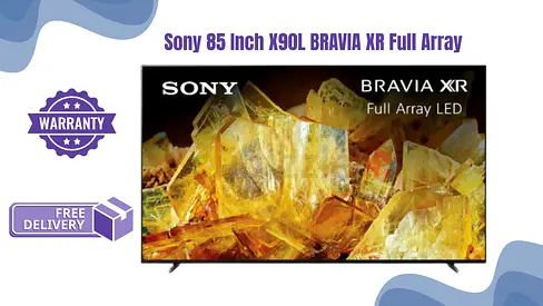 Sony 85 Inch X90L BRAVIA XR Full Array LED 100Hz 4K HDR Google Smart TV 85X90L