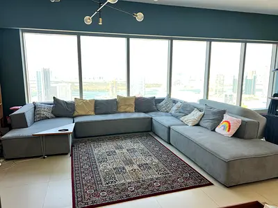 THE One - Large Grey Modular Sectional Sofa