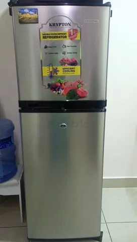 Krypton Double door refrigerator KNRF220T - Excellent condition