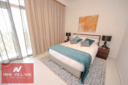 مفروشة بغرفتي نوم | داماك غالية JVC | بارك رود فيو