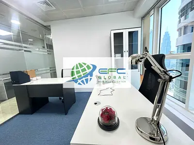 Fully Furnished Office Space | From AED 3,000/Month | Prime Location | Accessible for Public Transportation