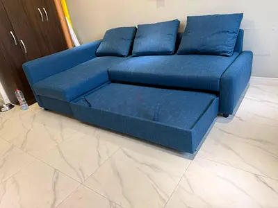Ikea sofa cumbed brand new never used with big storage space L shape