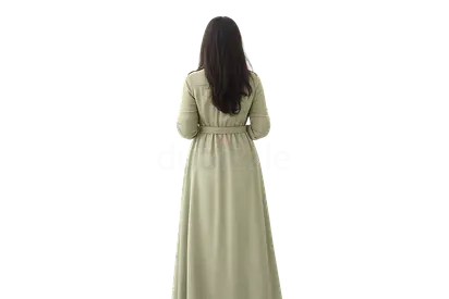 Light green modest abaya, good condition, size M