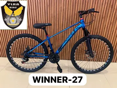 Brand New Winner-27 Mountain Bike - 27.5 Alloy Frame, Suspension Fork