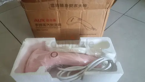 AUX Handheld Garment Steamer - Pink (Like New)