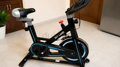 Skyland Indoor Spin Bike - Used for 1 month only. Good Condition. Good for reducing weight.