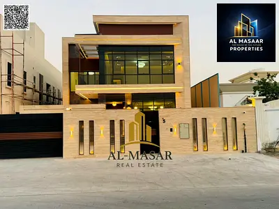 Villa in Al Rawda, close to all services, including electricity, water, and air conditioning. Freeh