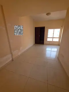 one-bedroom apartment with two bathrooms and a balcony is available for rent in Ajman's Al Nuaim