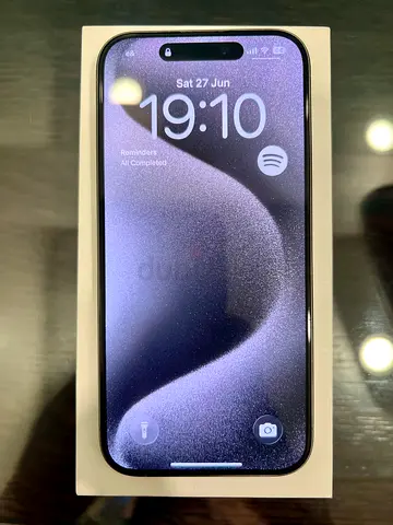 iPhone 15 pro 128GB Titanium