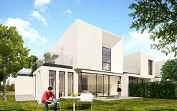 Villa for sale in Al Zorah, 3 bedrooms, large garden, Spanish kitchen, ready to move in. Price AED 3