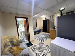 Furnished studio monthly rent Al Majarah brand new free net And sandy parking near Corniche And Al H