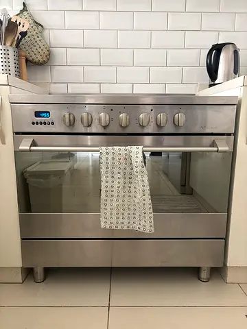 Bompani Stainless Steel Freestanding Electric Oven with Glass Door