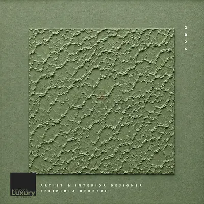 Relief Wall Art by Feridiola Berberi — Luxury Textured Panel (2026)