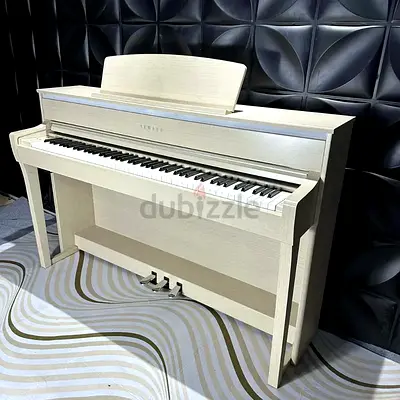 Yamaha Clavinova 535 White Ash Refurbished Piano With 1 Year Warranty