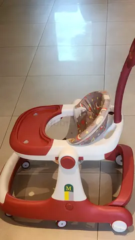 M Baby Walker with Push Handle