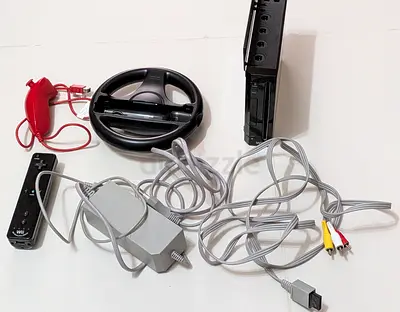 Modded Nintendo Wii GameCube support full of games
