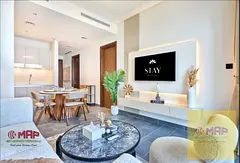 Highly Fully Furnished 1BR with Study | Pool View