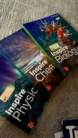 McGraw Hill Inspire Biology Chemistry and Physics High School Textbooks Reveal algebra Volume 1  2
