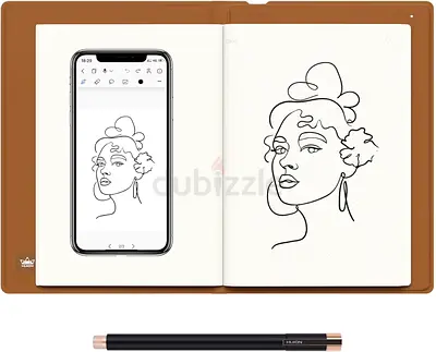 HUION Note 2-in-1 Digital Notebook Drawing Tablet With Battery-free Pen