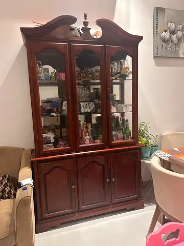 Solid Wooden show shelve
