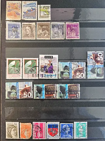 Rare Postal Stamps (various countries)