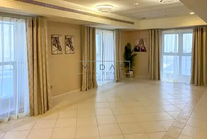 3BR/Spacious | Un Furnished | Vacant| Full Sea View| Close to Beach