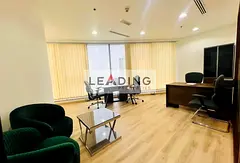 Professional Furnished Office with Free Chiller in Prime Location l Business Bay
